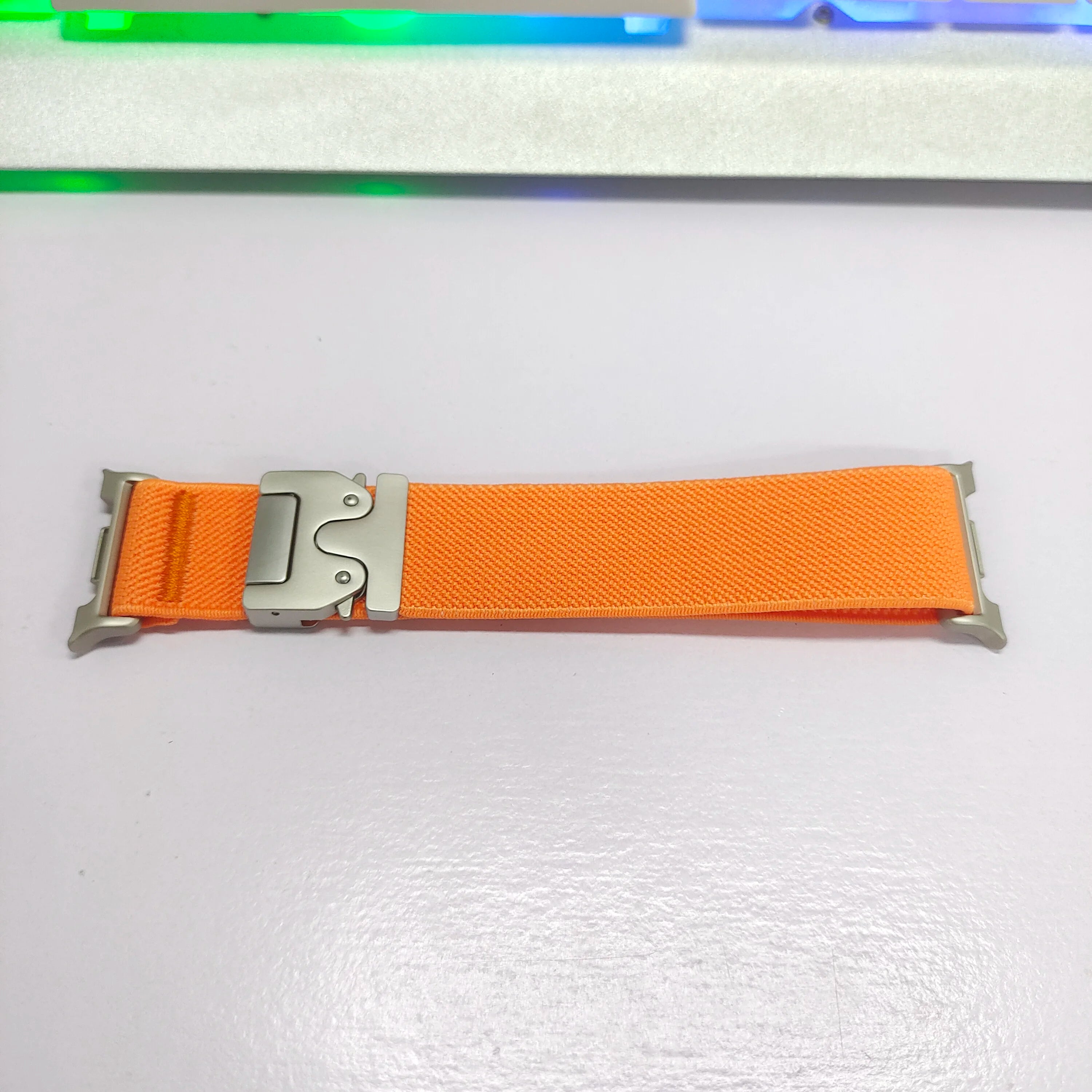 Parachute Strap For Samsung Galaxy Watch 8 40mm 44mm stretch Nylon correa pulseira Bracelet for Galaxy Watch 8 classic Band 46mm