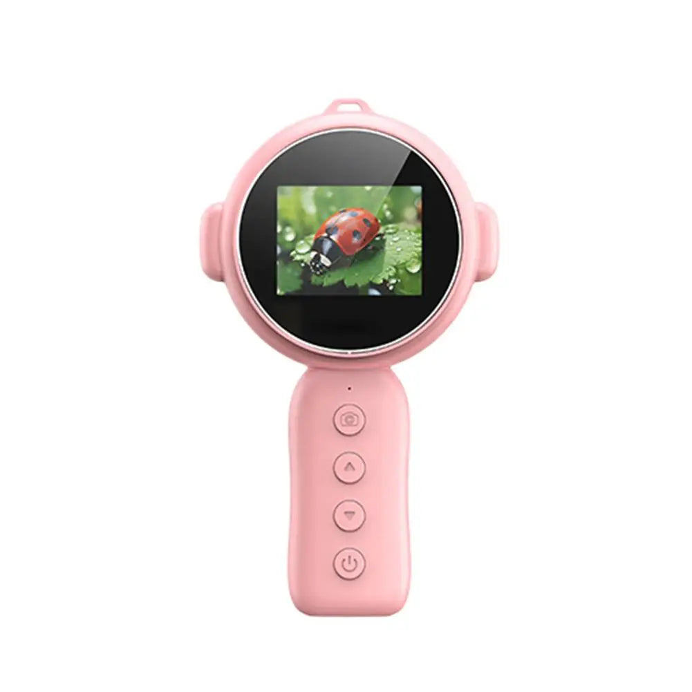 Children's Handheld Microscope 50x Zoom Supports Taking Photos Recording Videos And Listening Music. 400mAh Battery Life