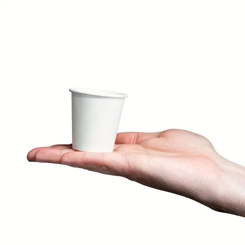 Disposable Small Paper Cups Supermarket Tasting Party Snack Packaging Office Coffee Drinks Candies Hotel Mini Mouthwash Cup