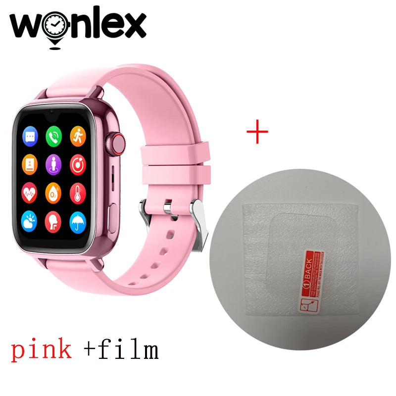 Wonlex 4G Watch Kids GPS WiFi Location KT34 Video Call SOS Alert Tracker Monitor Google Store Game Children's smart watch 2025
