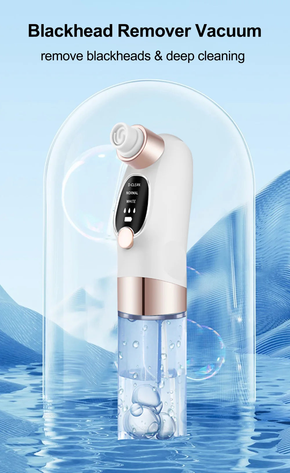 Blackhead Remover Pore Vacuum Cleaner Multifunctional Cleaning Instrument Small Bubble Facial Cleasing Machine Beauty Device