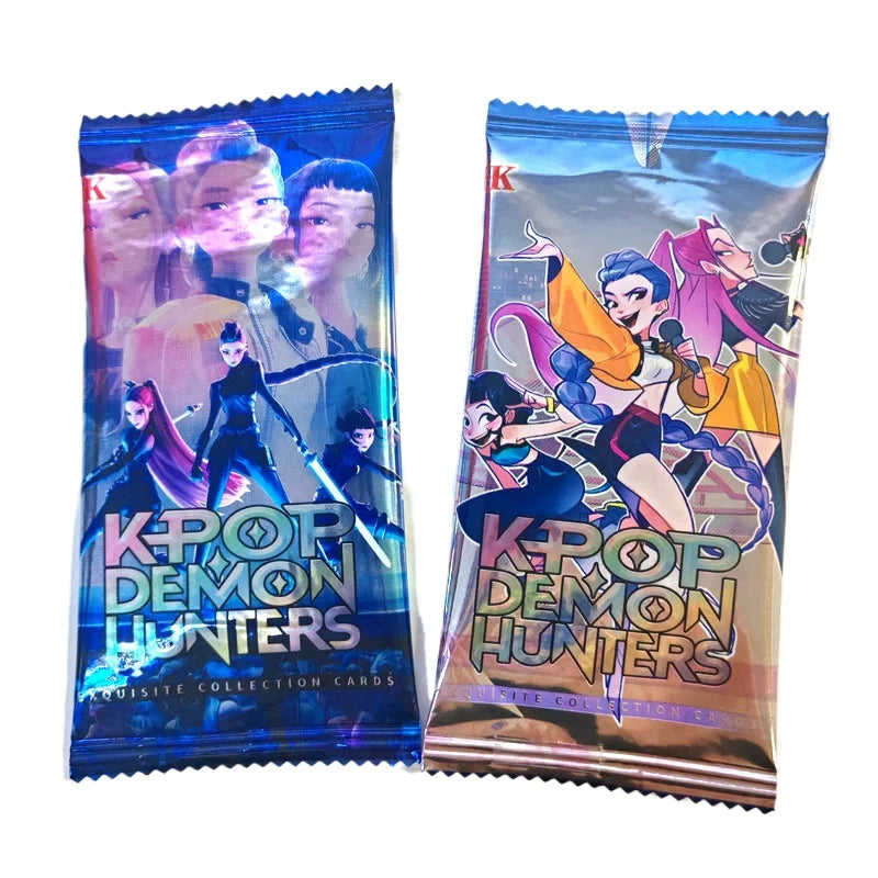150pcs Kpop Demon Hunters Collectible Cards Warriors Fans Laser Trading Card Set Premium Flash Cards Fans Kids Gift