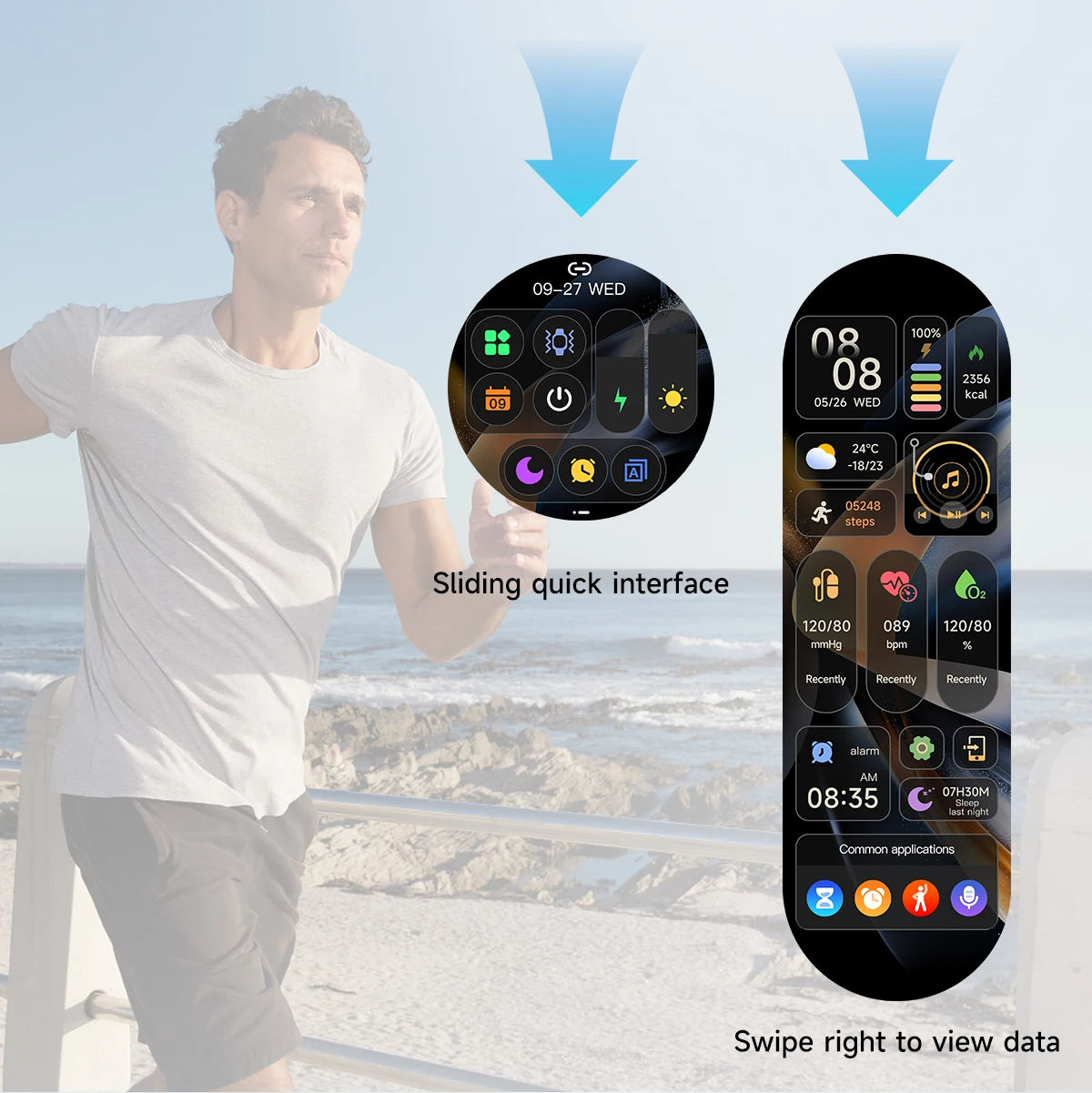 Watch 5 Pro GPS Track Compass Smart Watch Men 360*360 AMOLED Screen NFC BT Call Waterproof Health Monitor Man Smartwatches