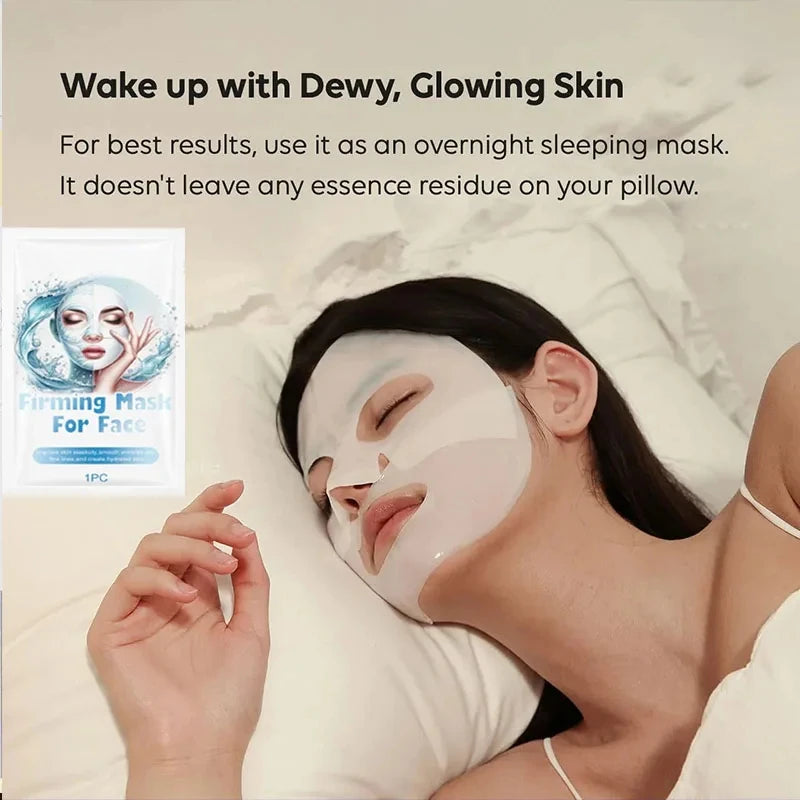 Collagen Face Mask anti Wrinkle Fade face Fine Line Lift Firm Skin Anti-Aging Brighten skin Care Korean Cosmetics