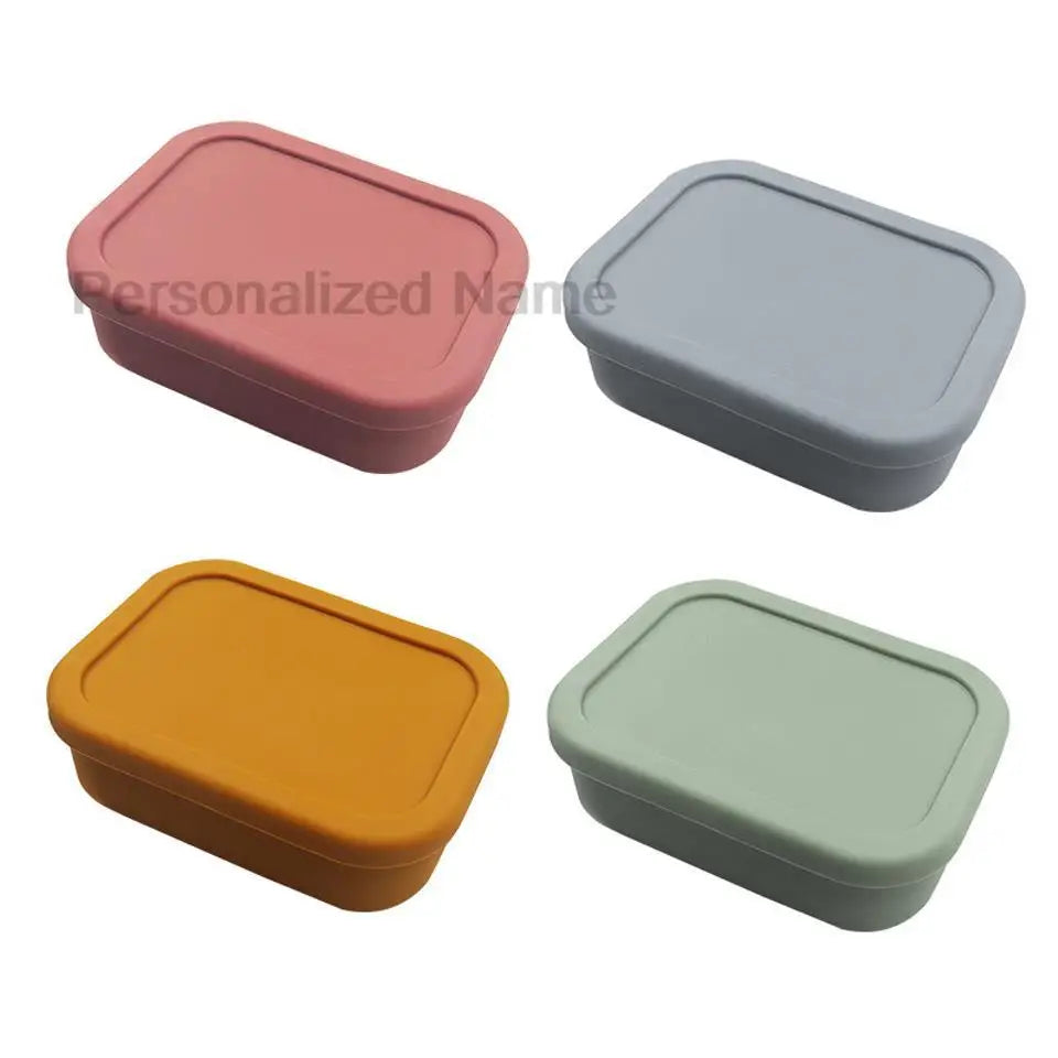 Silicone Lunch Box with 3 Compartments – Leakproof BPA Free Bento Box - I YAN