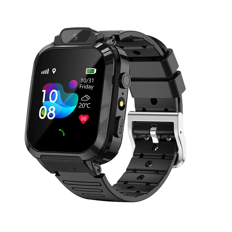 Kids Smart Watch SOS GPS Location Phone Call Sim Card Child Smart Watch Camera Waterproof Upgrade Watch For Kids Gift