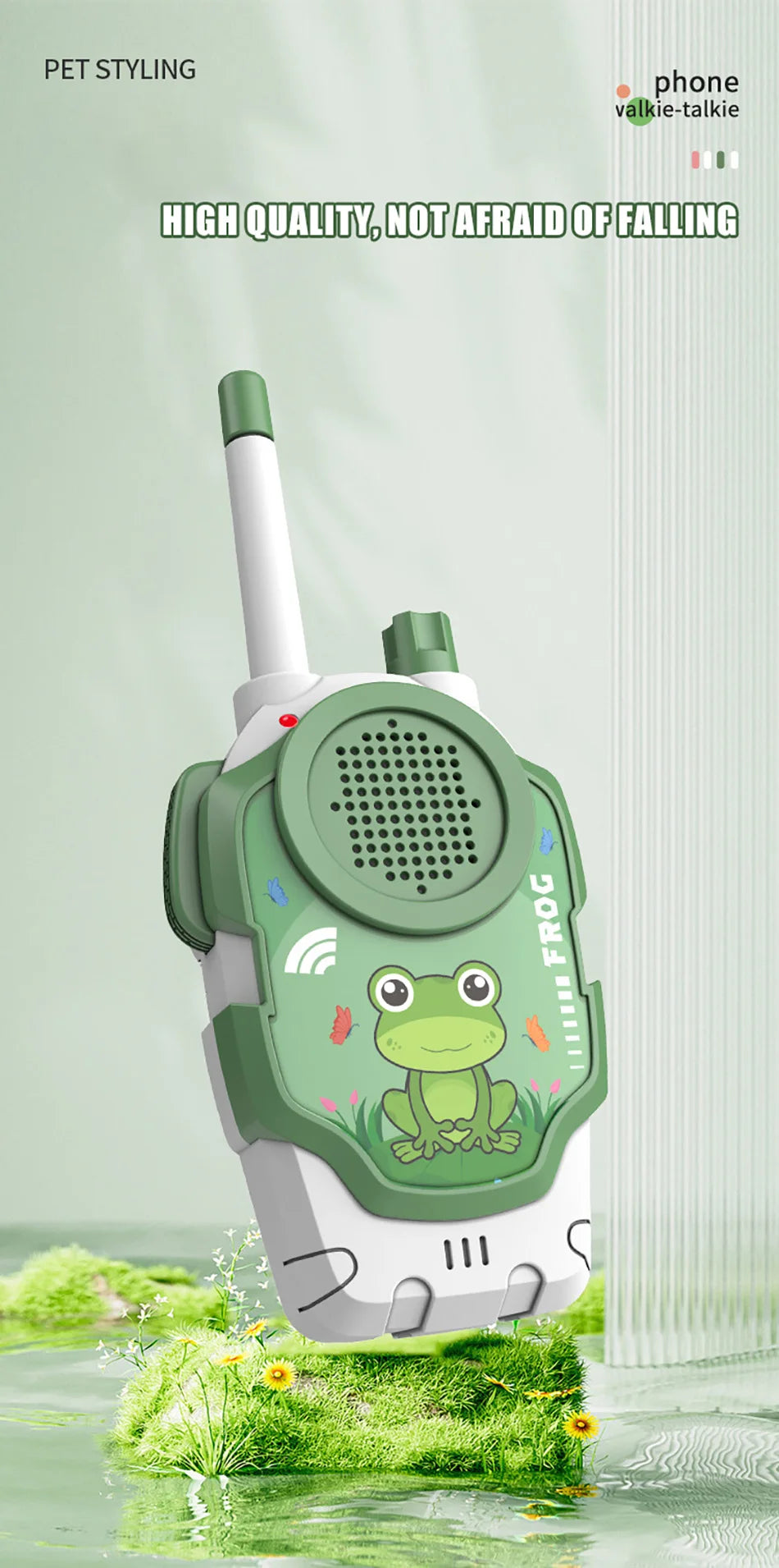 2Pcs Walkie Talkie Children Toy Long Rang Wireless Interphone Parent-Child Interaction Intercom Communication Toys For Kids Gift