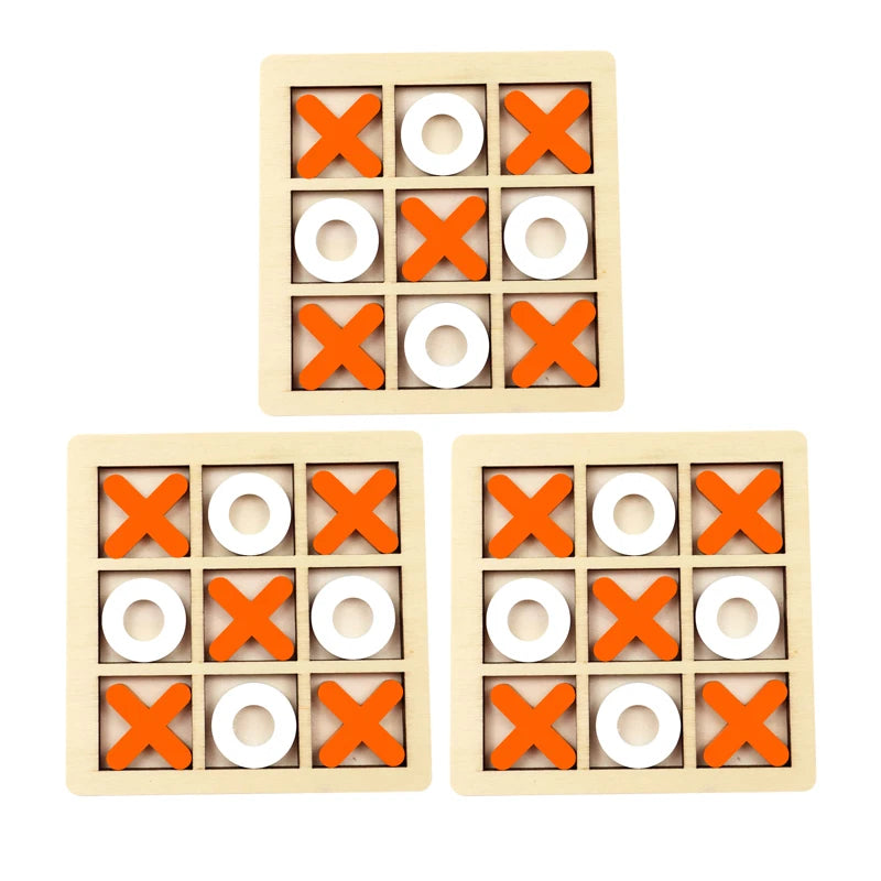 Montessori Wooden Mini Chess Puzzle – Brain Training Game for Kids - I YAN