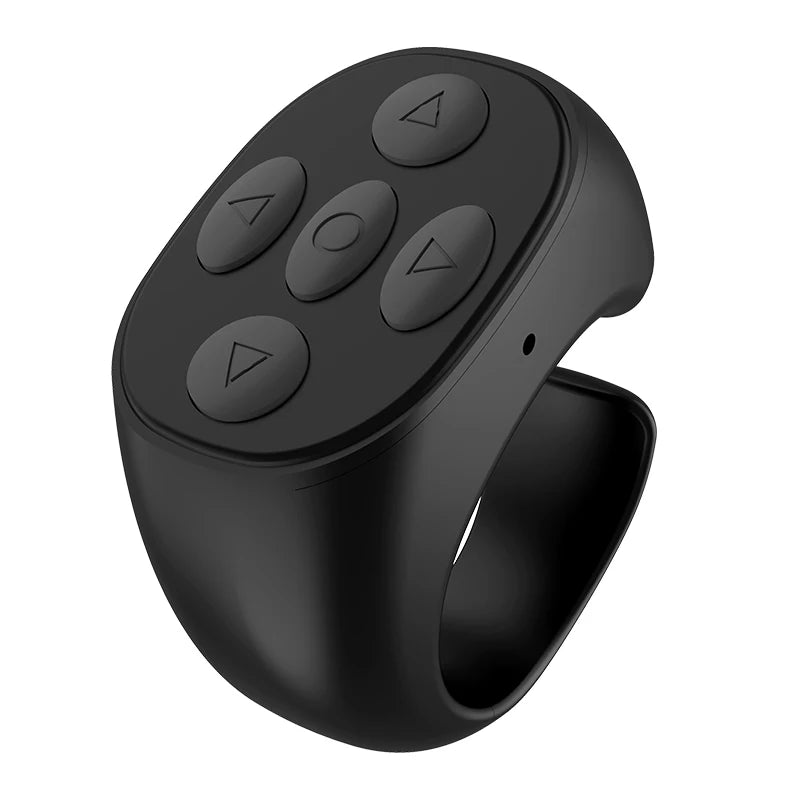 I YAN wireless Bluetooth remote control ring for Xiaomi and Apple smartphones, designed for selfies and TikTok videos.