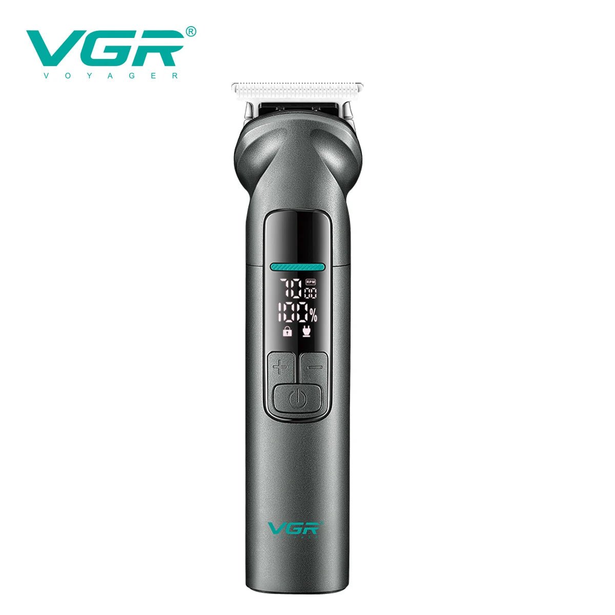 VGR 6-in-1 Multi functional Hair Trimming Set Men's Hair Clipper Shaver Ear and Nose Hair Private Hair Removal Device V-096