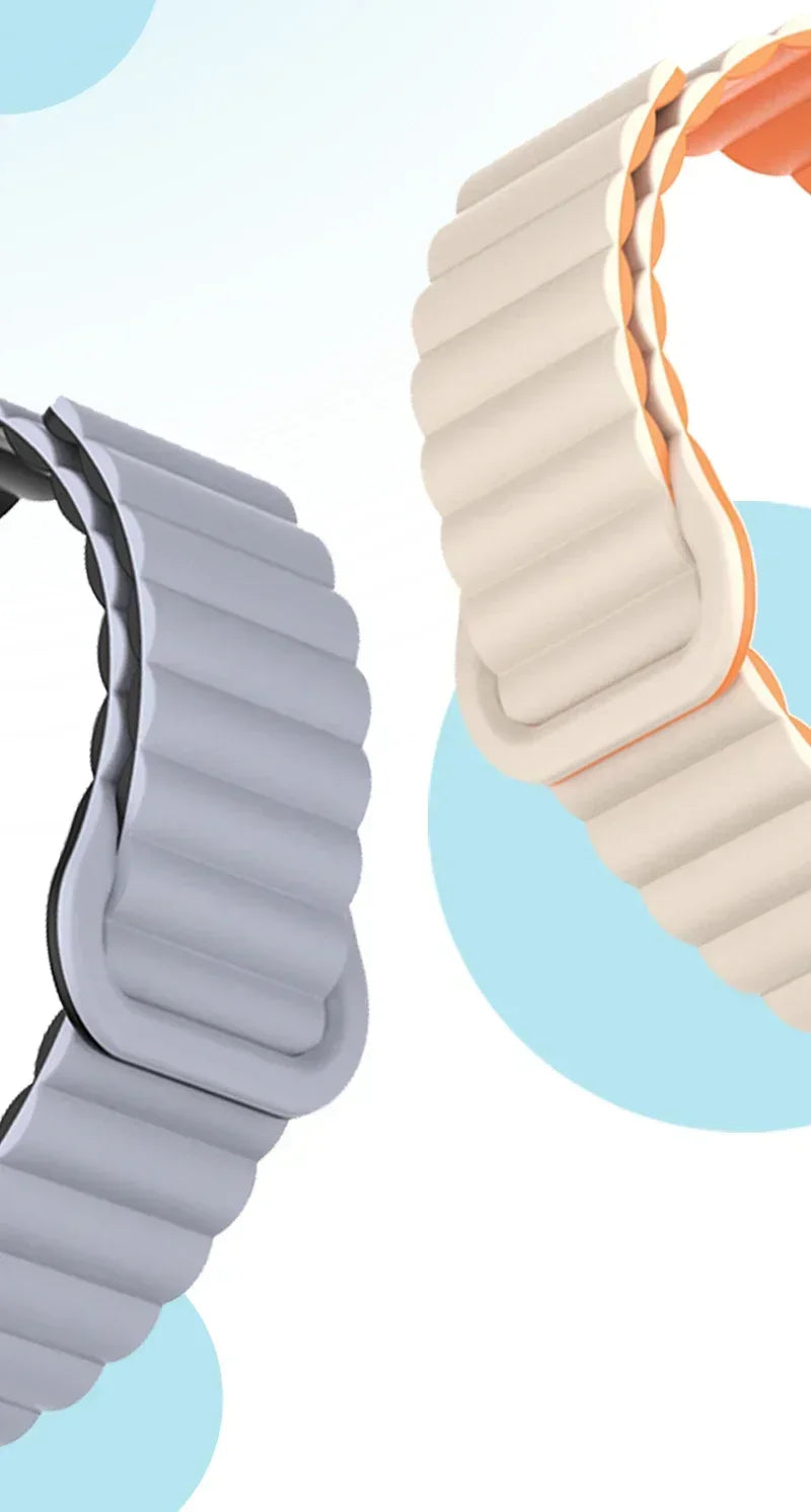 Magnetic Loop band For Amazfit GTS4/2/3/3pro/GTS2 Mini/GTR 4 42mm/47mm/GTR2/2e/stratos 20mm 22mm belt bracelet Amazfit bip strap