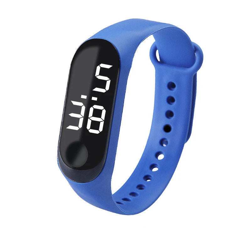 Fashion Digital Children's Watch Touch LED – Waterproof Sport Wristband Bracelet for Girls & Boys - I YAN