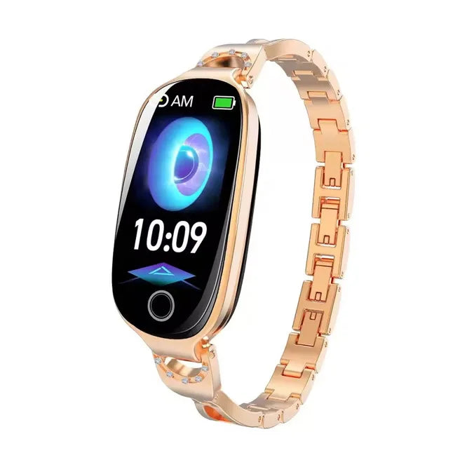 Lemonda H8 Stainless Steel Sleep Heart Rate Tracker Smart Watch with Call Reminder Waterproof Touch Screen Online Sports
