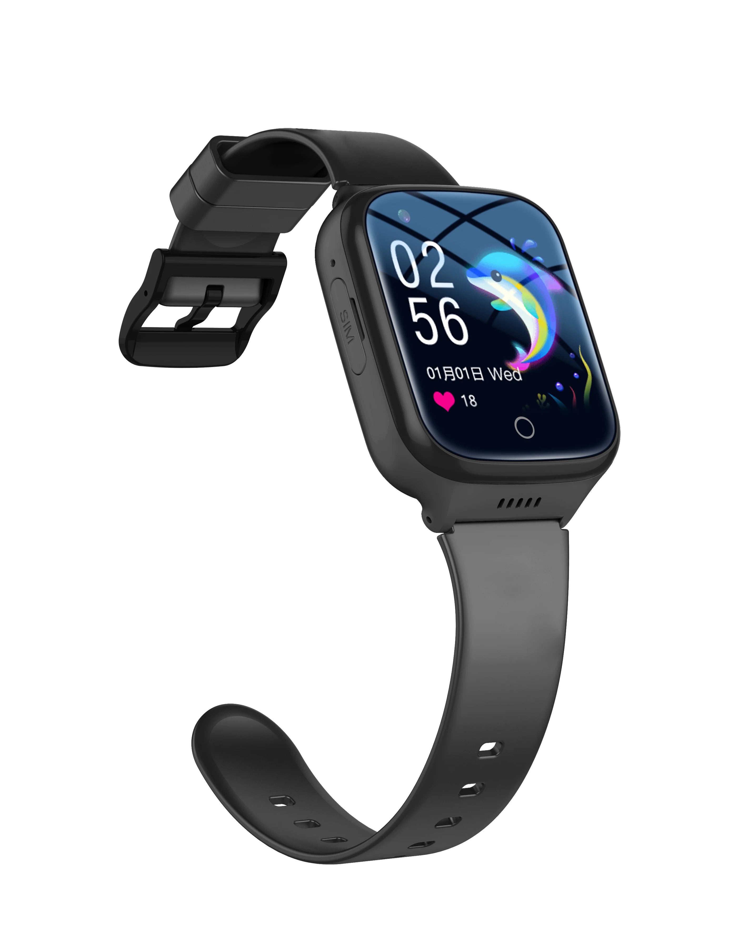 K26 Kids Watch for Children Smart Watch with 4G Sim Card GPS Positioning SOS Phone Call Footprint Tracker Big Battery Waterproof