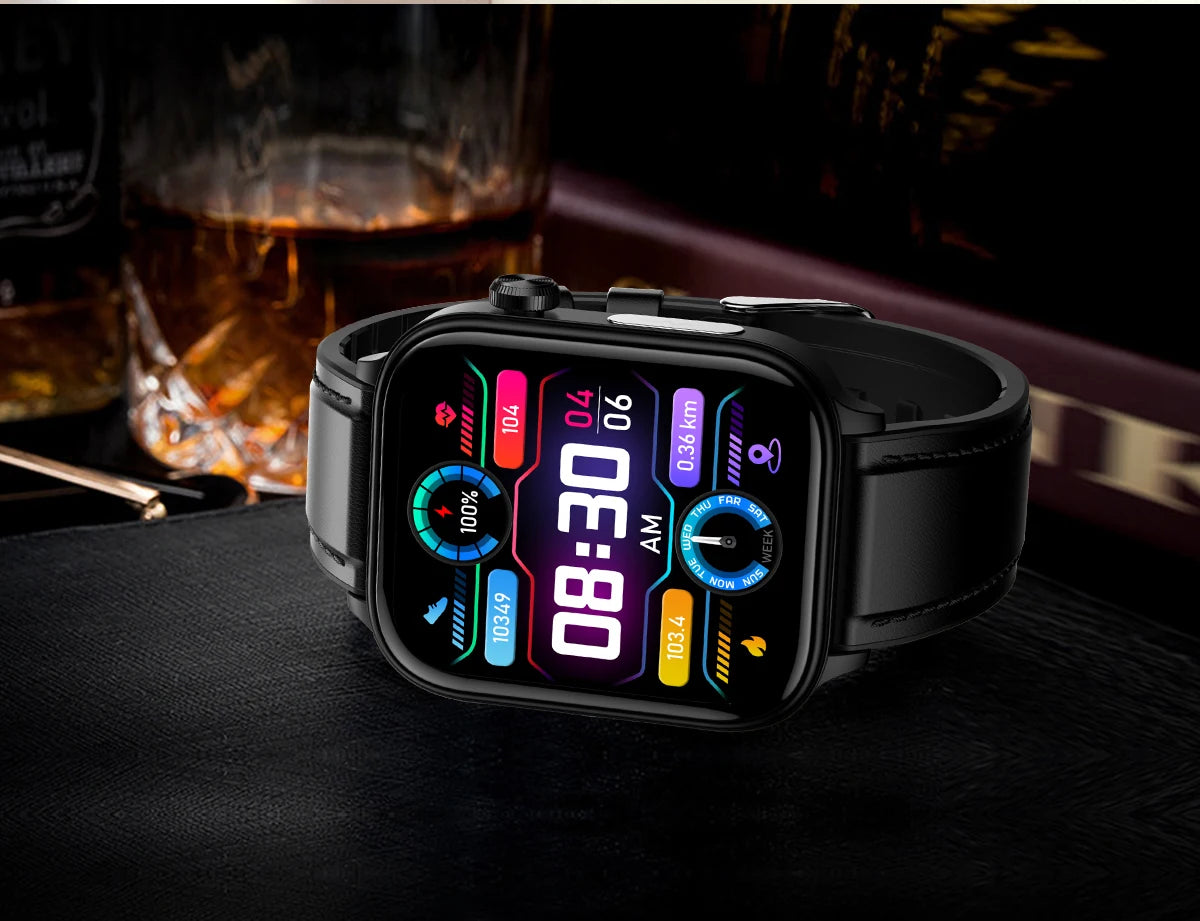 ECG+PPG Monitoring Smart Watch Women Blood pressure Blood Lipid Uric Acid Women Menstrual Health Tracker Smartwatches