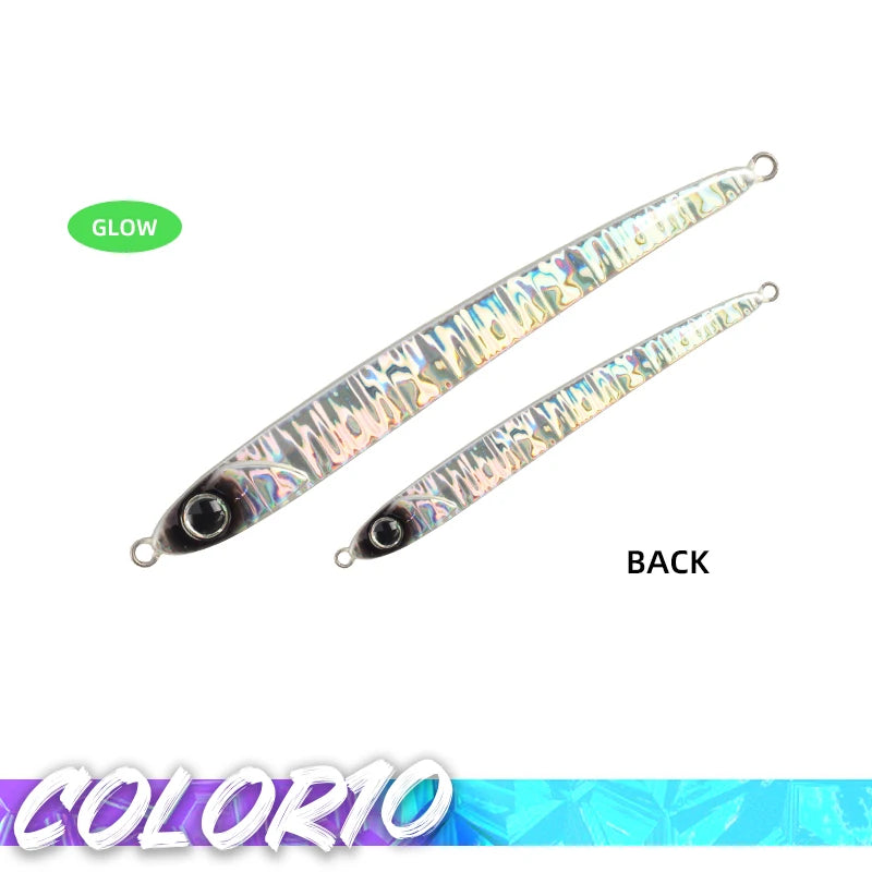 Sea Metal Jig False Bait 30g 45g 60g Lures Saltwater Fish Items Professional Tackle Fishing Lure Goods Perch Baits