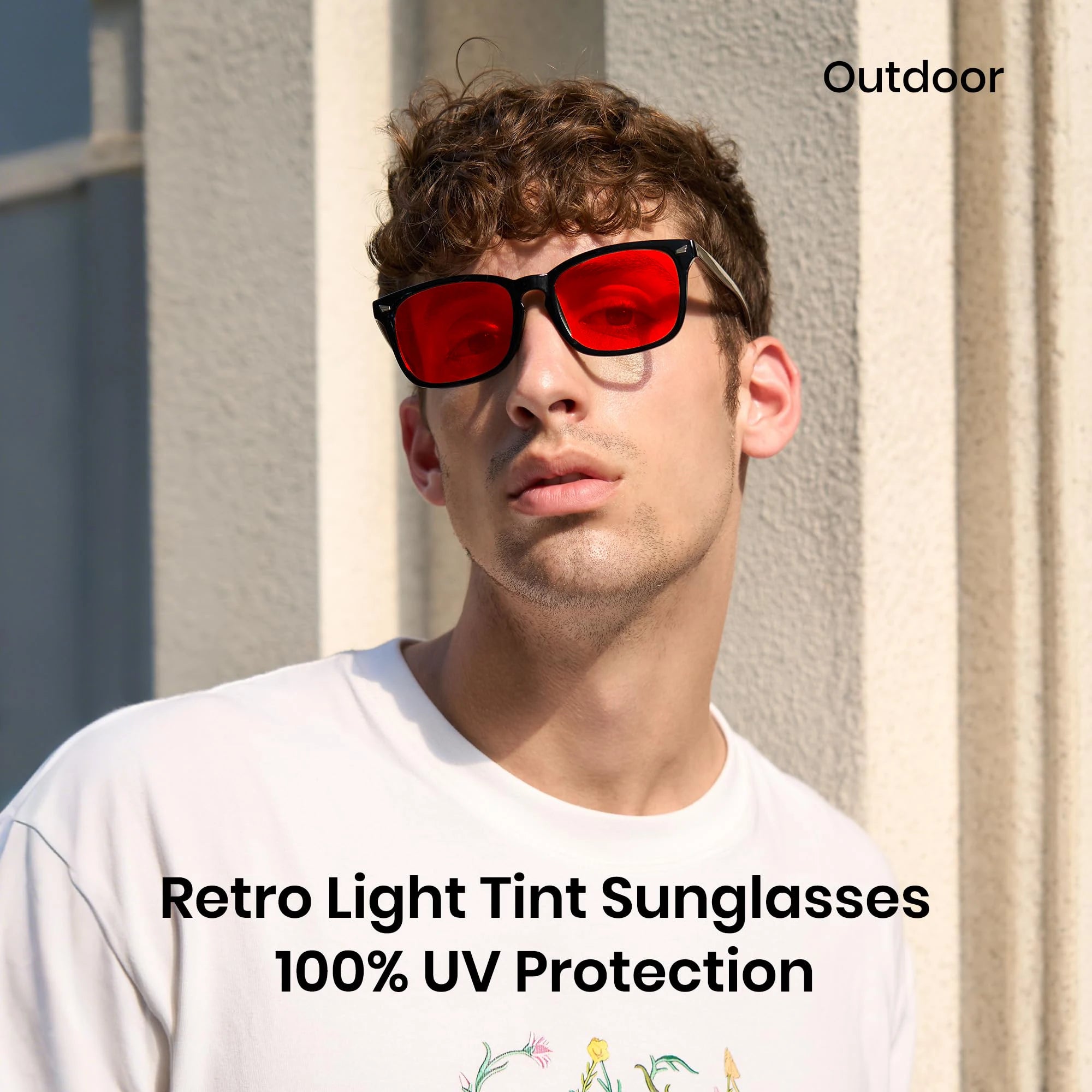 Anti Blue Light Glasses with Red Tinted Lenses Better Sleep Men Women Anti Eye Strain Protection for Computer Screens and Gaming