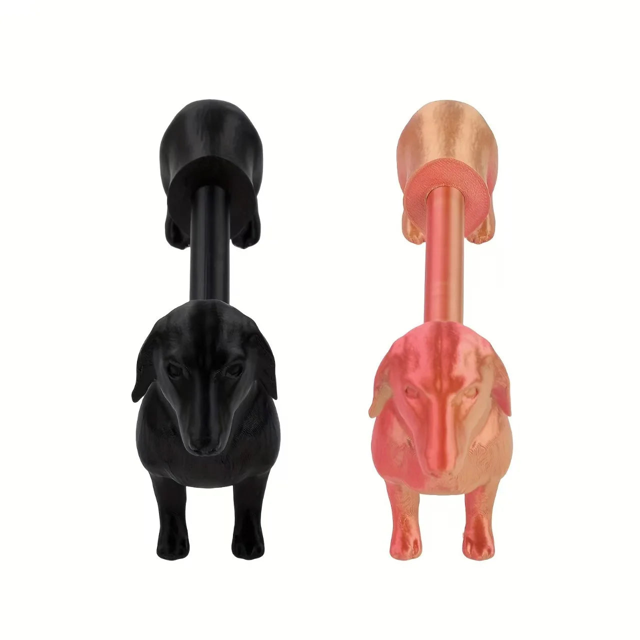 3D Printed Modern Nordic Simple Cute Pet Animal Puppy Shape Roll Paper Holder Toilet Paper Holder