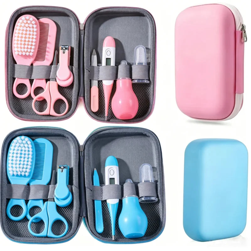 Baby Care Kit 8-Piece Set – Newborn Grooming & Healthcare Gift - I YAN