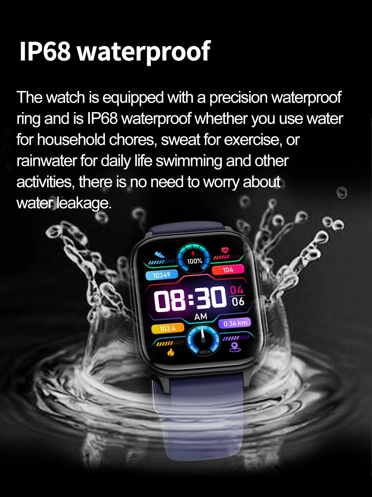 ECG+PPG Monitoring Smart Watch Women Blood pressure Blood Lipid Uric Acid Women Menstrual Health Tracker Smartwatches