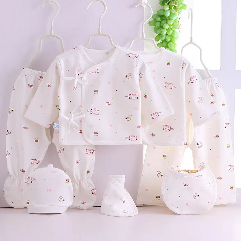 18-Piece Newborn Baby Gift Set – 100% Cotton Layette Box for Boys & Girls - I YAN