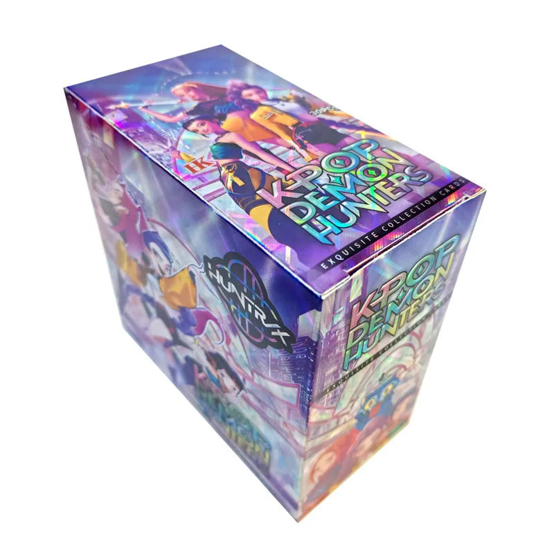150pcs Kpop Demon Hunters Collectible Cards Warriors Fans Laser Trading Card Set Premium Flash Cards Fans Kids Gift