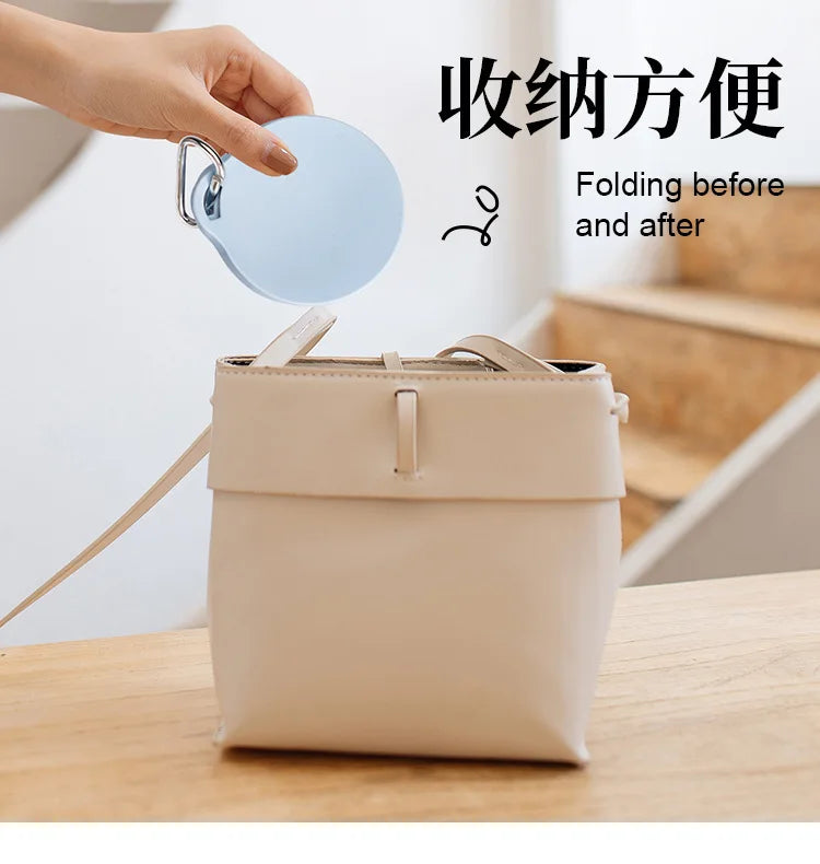 Portable Silicone Folding Cup with Hanging Hole Collapsible Outdoor Water Cup for Camping Hiking Travel