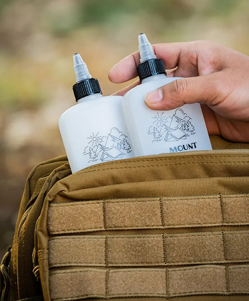 1/3Pcs 120ml Outdoor BBQ Seasoning Bottle Oil Dispenser Bottle Condiment Container Seasoning Squeeze Bottle for Camping Supplies