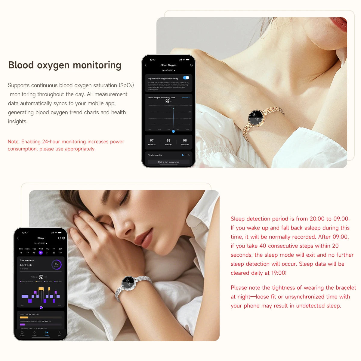 Fashionable Ladies Smart Watch Health Monitoring Female Wristwatch Outdoor Sports Fitness Tracker Bracelet Women L6 Smartwatch