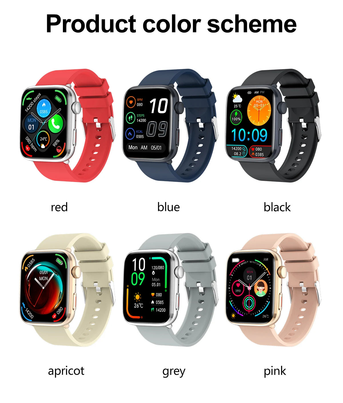 New Fashion NC SmartWatch For Men 1.85'' 240*284 AMOLED Screen Bluetooth Call Health Monitor Waterproof Sport Smartwatches Women
