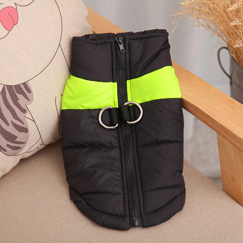 Waterproof Winter Dog Coat – Warm Vest Jacket for Small to Large Dogs