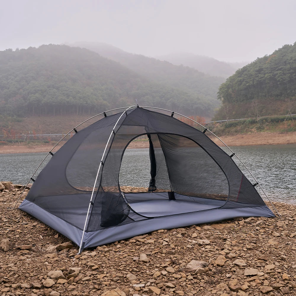 MOBI GARDEN Camping Backpacking Tent Waterproof Rainproof Hiking Silver Coated Sun Protection Easy Set Up
