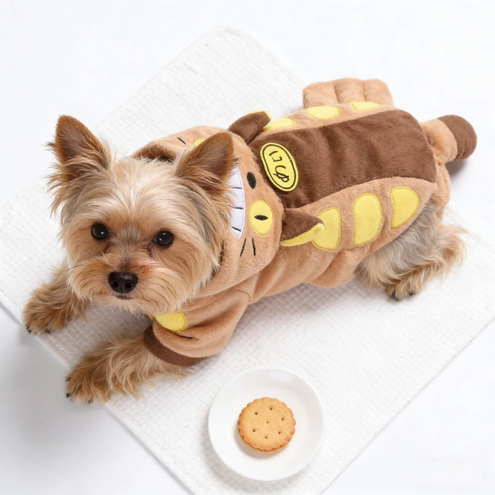 Fleece Halloween Clothes For Small Dog Winter Warm Sleeveless Dachshund Coat Jacket Hoodie XS XXL Funny Chihuahua Outfit Product