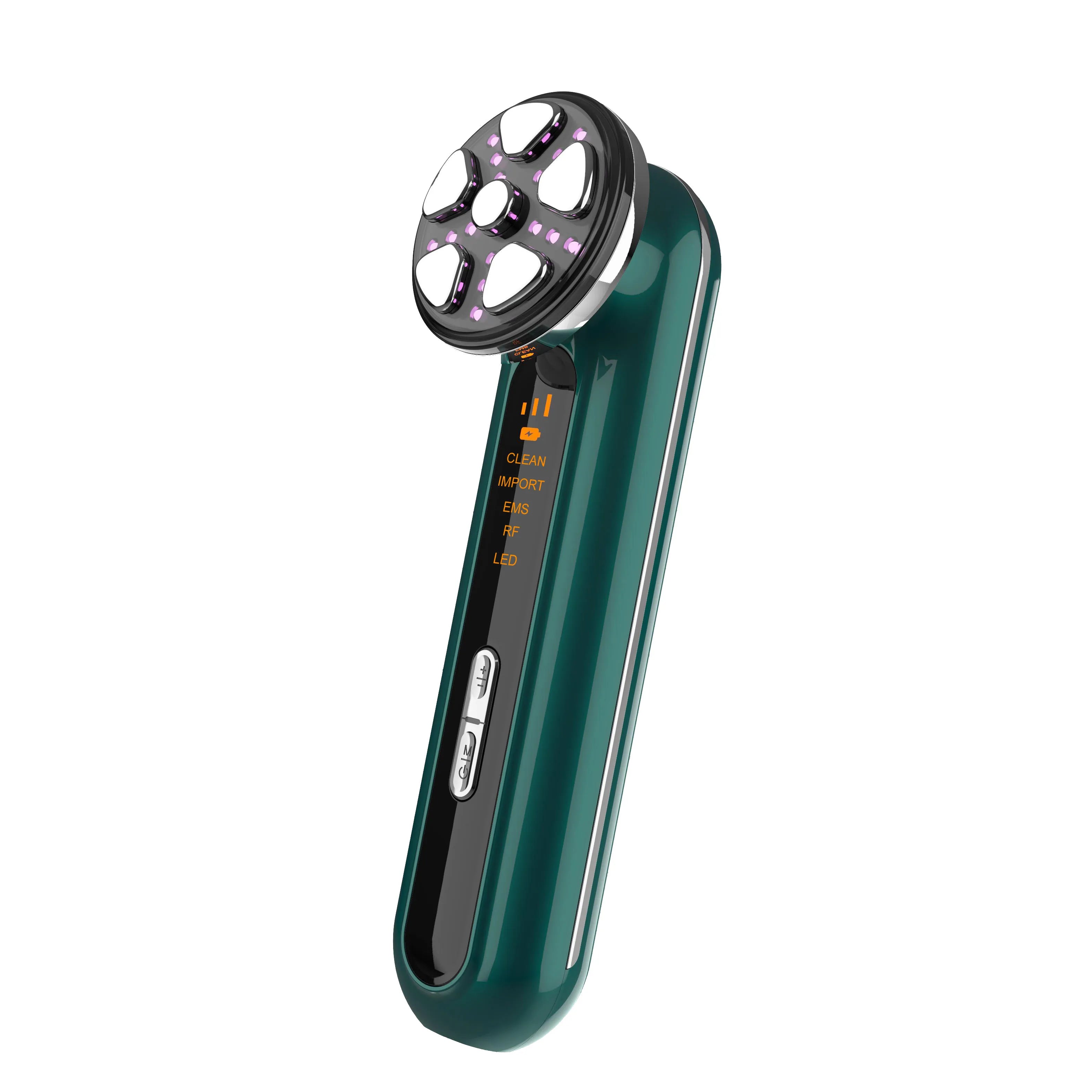 Microcurrent Facial Device Face Lifting Machine Neck Skin Tighten Massager LED Light Photon Vibration Rejuvenation Beauty Tool