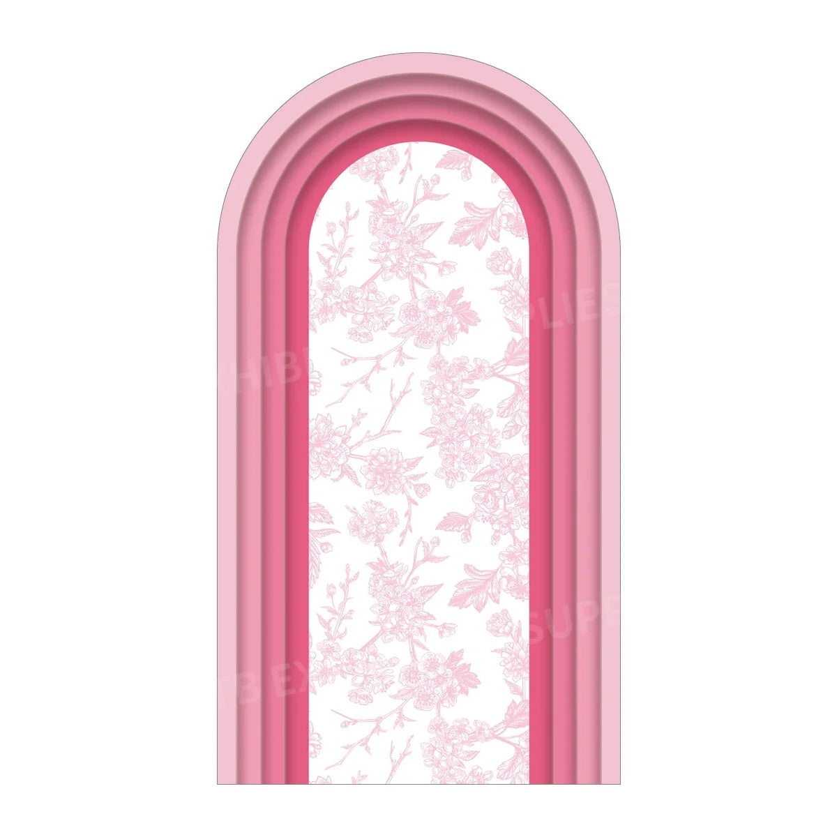 VIKAMA Butterfly Flower Arch Backdrop Cover Birthday Party Wedding Event Baby Christening Arch Backdrop Photography Props