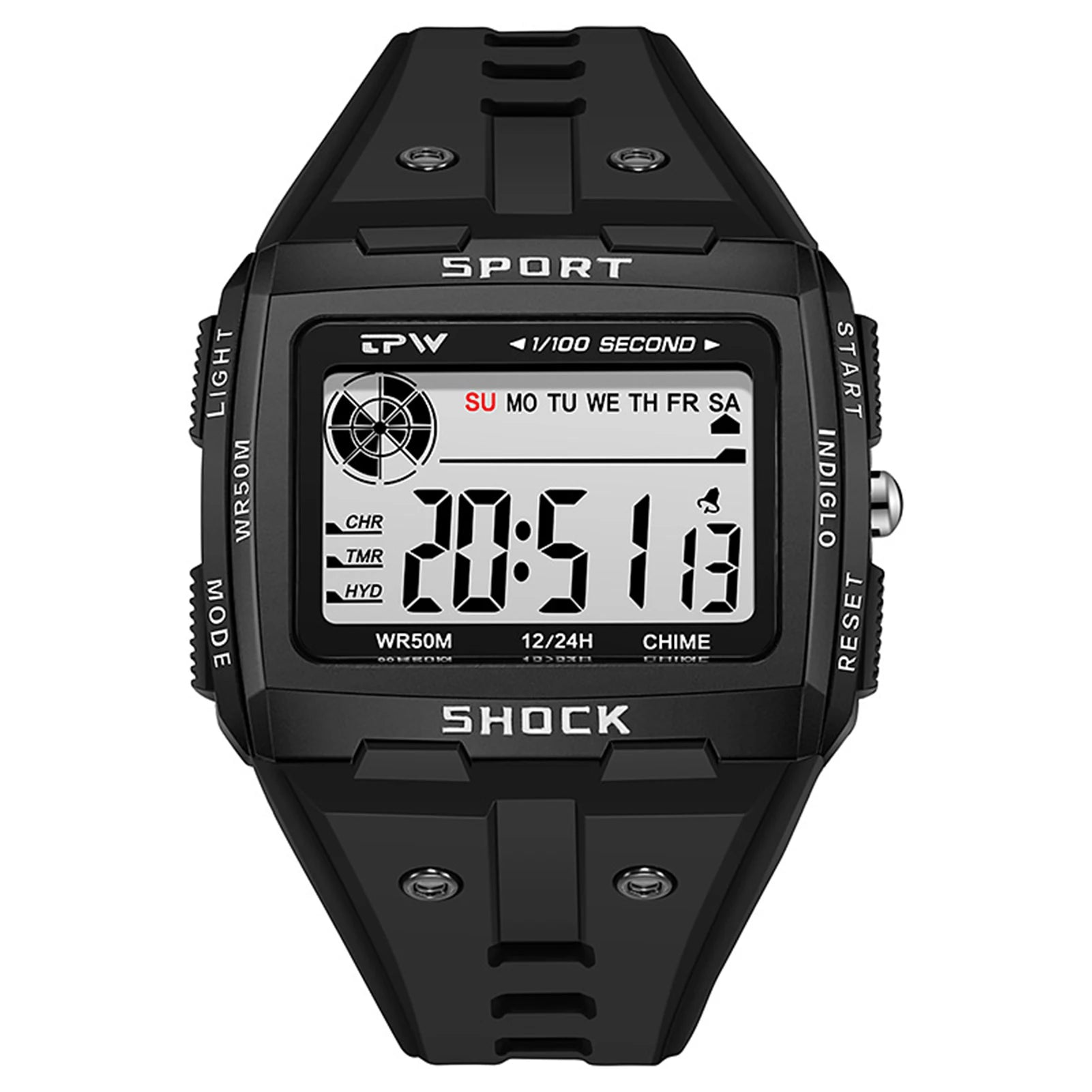 Children's Digital LED Constructor Blocks Watch – Colorful Unisex Sport Wristwatch Gift for Kids - I YAN