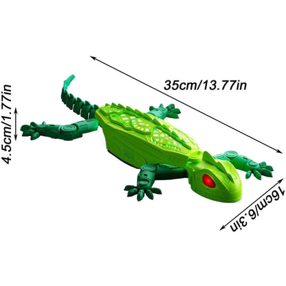 Wall-Climbing Gecko Cat Toy - Remote Control Lizard for Interactive Play