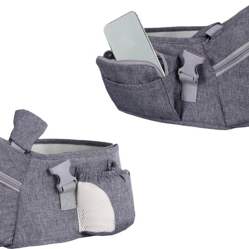 Ergonomic Baby Carrier with Hip Seat – Front Facing Kangaroo Sling & Waist Stool - I YAN