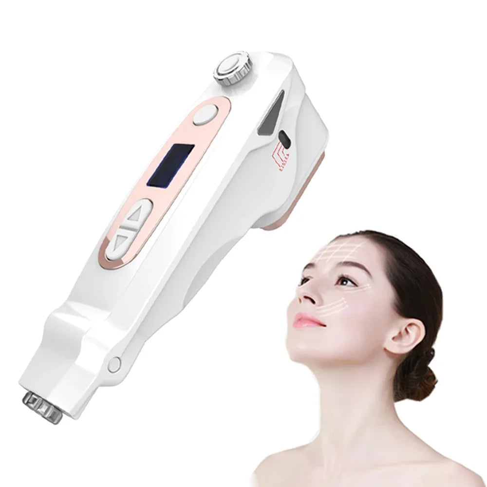 2025 Professional Mini Hifu Facial Rejuvenation Anti Aging Wrinkle Beauty Machine Ultrasonic Skin Care SPA Salon Home Use Device