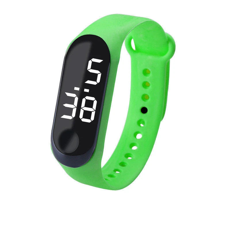 Fashion Digital Children's Watch Touch LED – Waterproof Sport Wristband Bracelet for Girls & Boys - I YAN