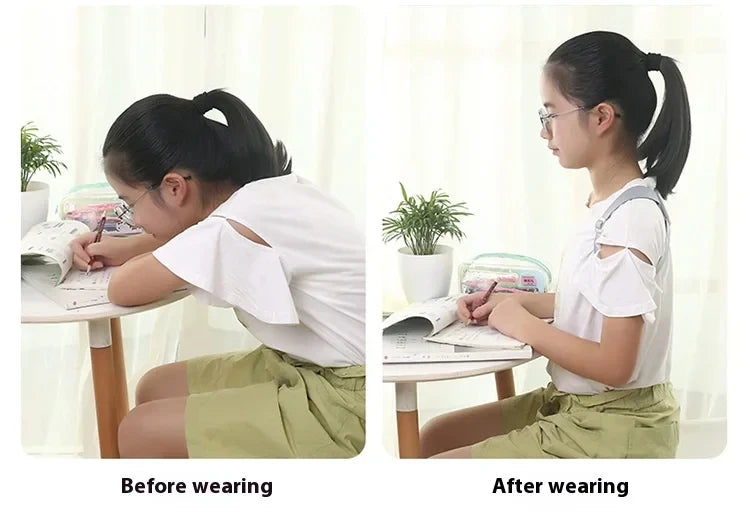 2026 New Smart Posture Corrector Rechargeable Back Brace 8 Shape Vibration Reminder 400mAh Battery for Work Study Office Home - I YAN