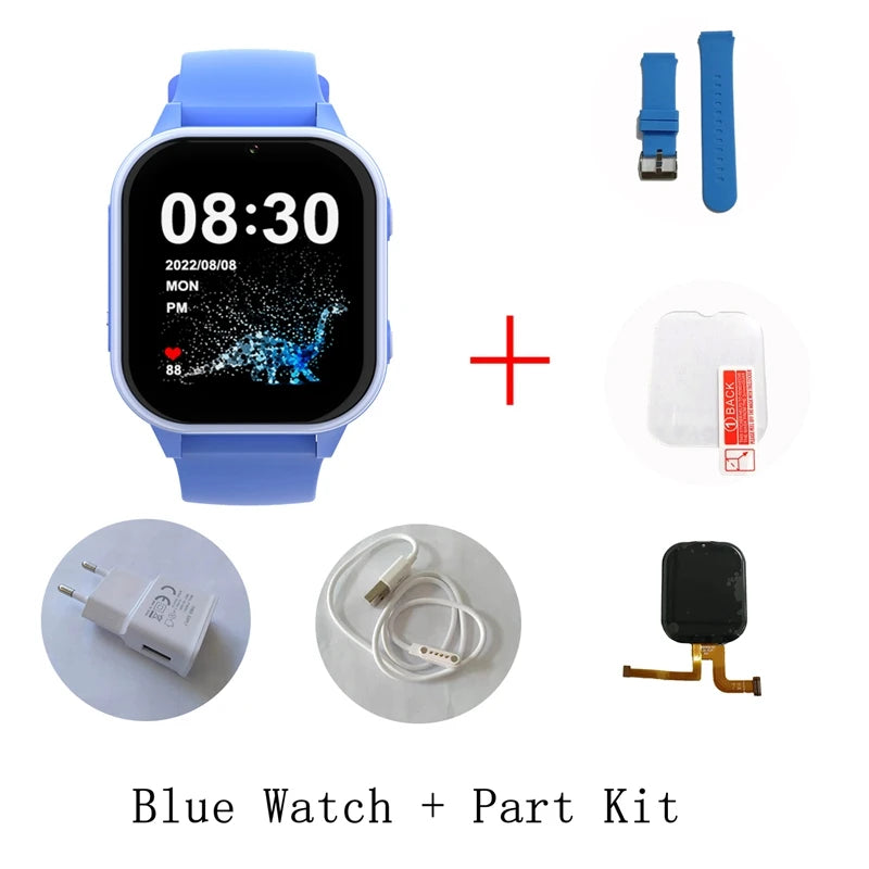 Wonlex 4G Smart Watch Kid SOS GPS WiFi Wristwatch Whatsapp KT19Pro Android8.1 with Video Call Camera Monitor Children smartwatch