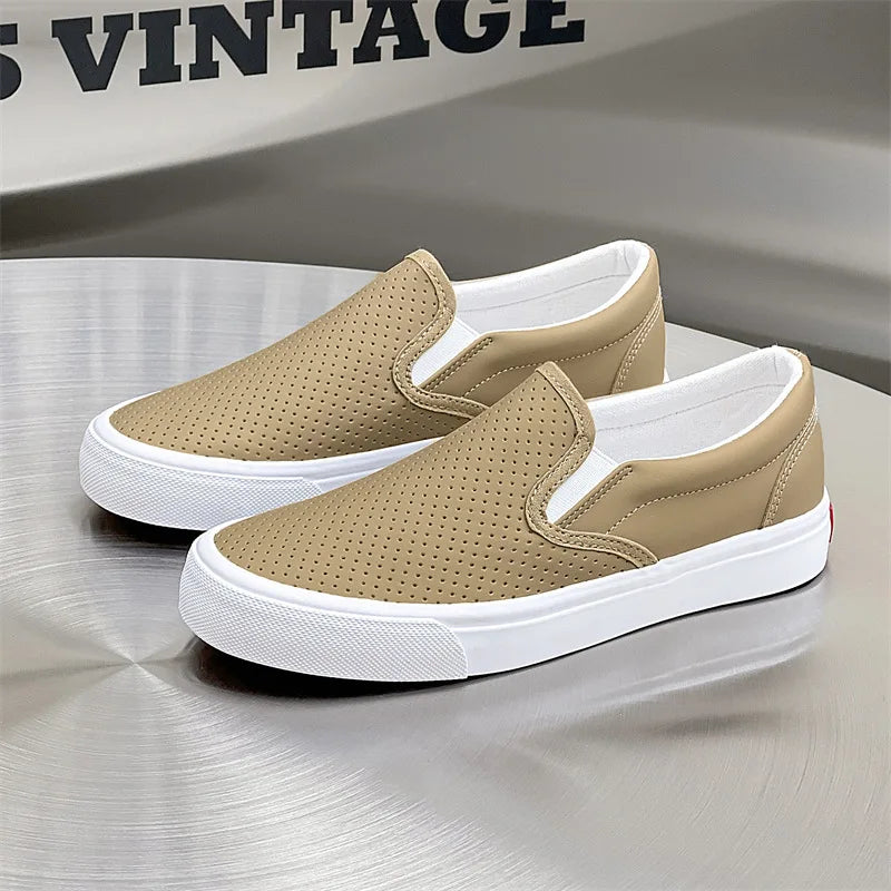 Children Spring Autumn Canvas Shoes Girls One Foot Slip on Shoes Kid Shoes Boys Soft Soled Comfortable Checkerboard Casual Shoes