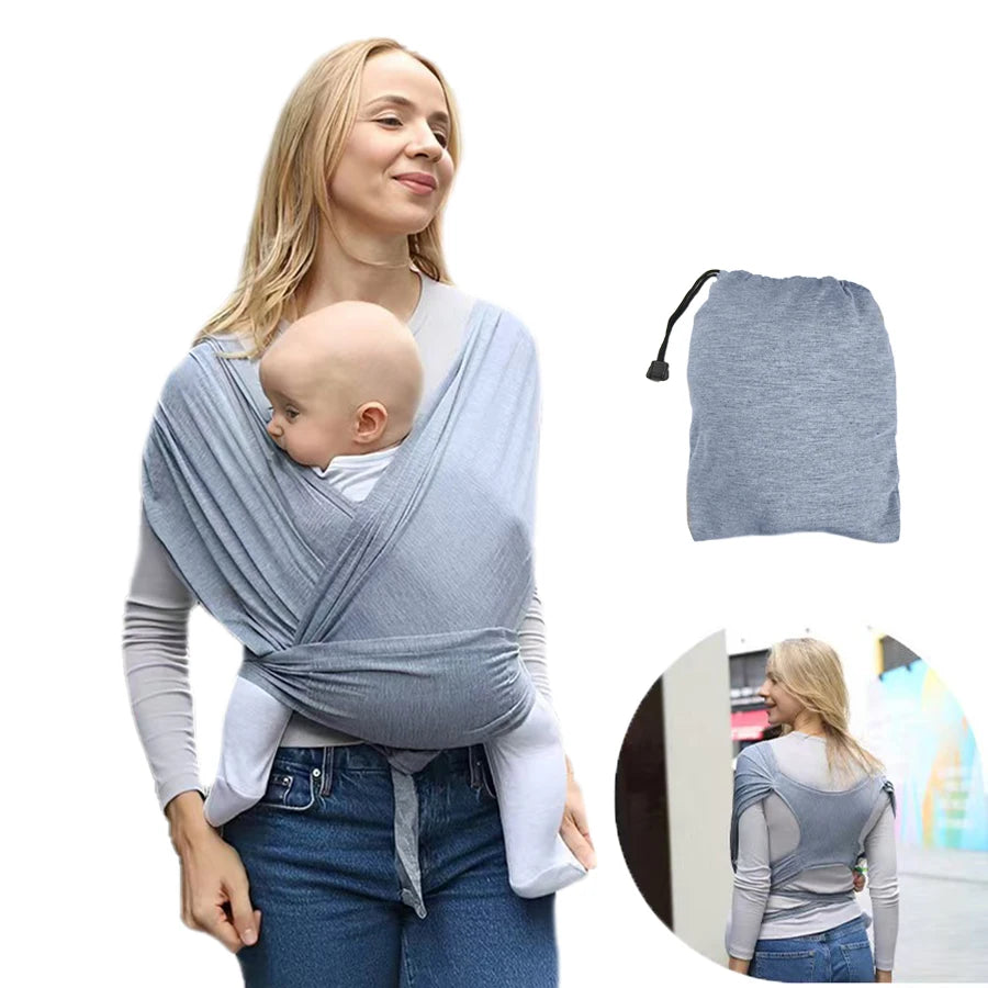 Ergonomic Baby Backpack Carrier X-Shaped Support – Outdoor Newborn Sling with Backpack Straps - I YAN