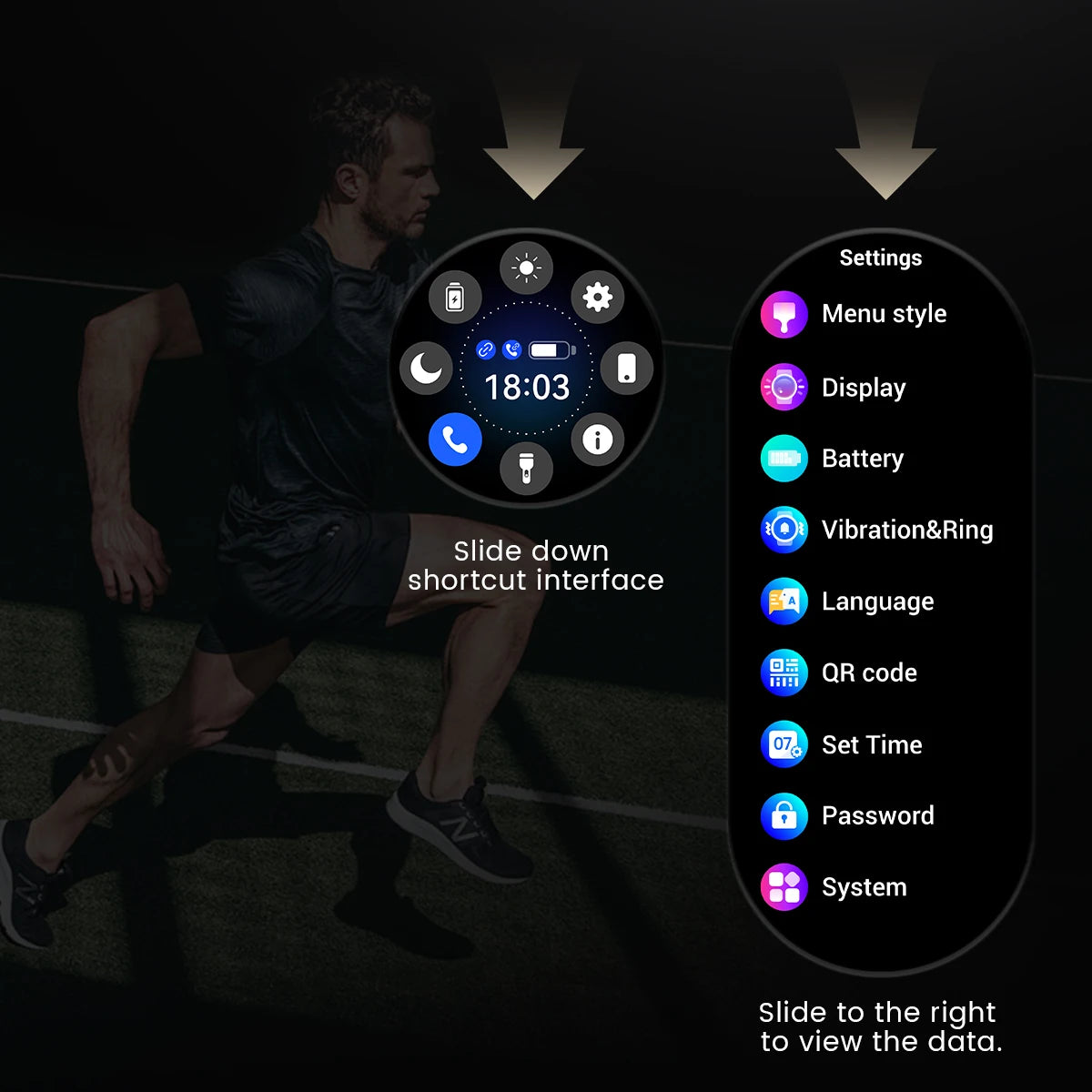 Android and ios Smart Watch Men AMOLED Screen GPS Motion trajectory Heart Rate Bluetooth Calls SmartWatch Waterproof