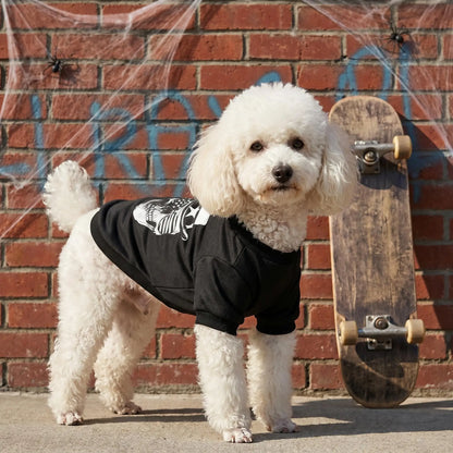 Halloween Dog Sweatshirt Pet Clothes Black Small Medium Dogs Cats Outfits Halloween Party Costume Holiday Dog Shirts Pet Apparel