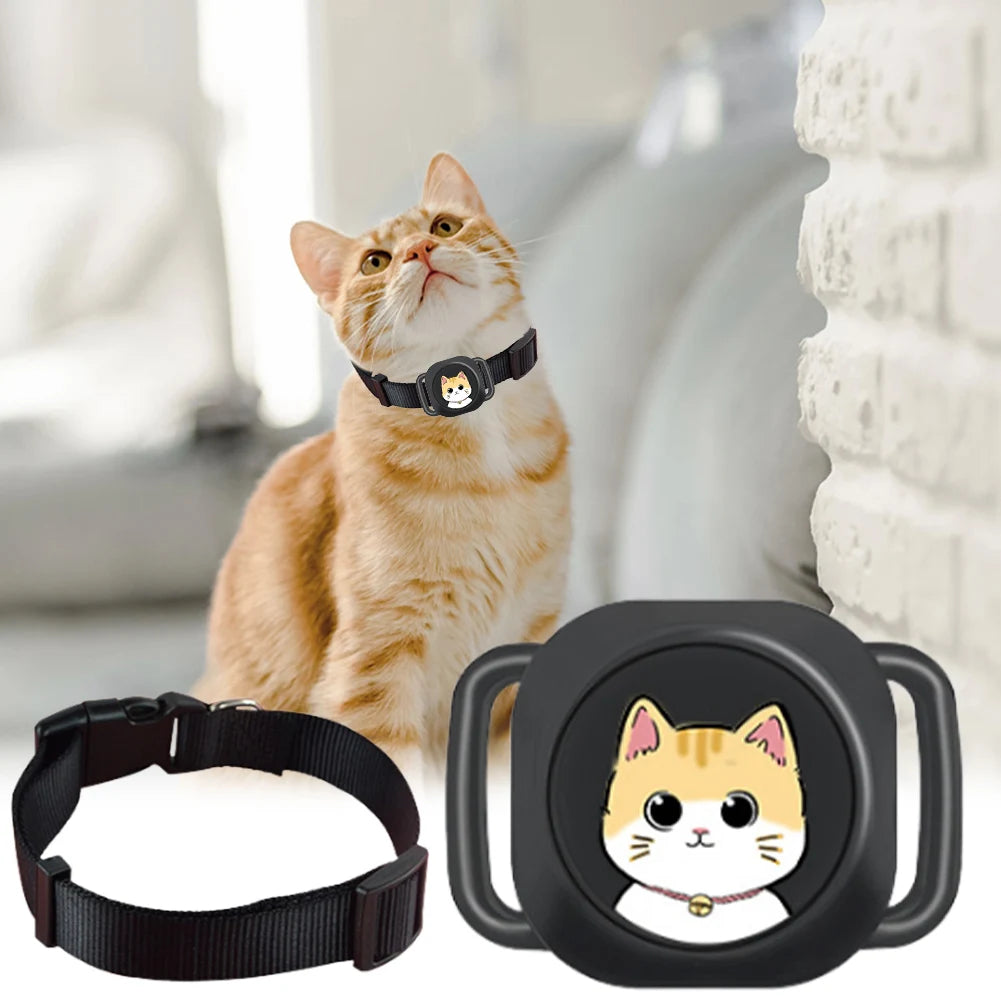 Pet Anti-Lost GPS Tracker BT Real-time Tracking Dog Cat Collar Find Device Anti-Lost GPS Tracker Locator Finder for Dogs Cats