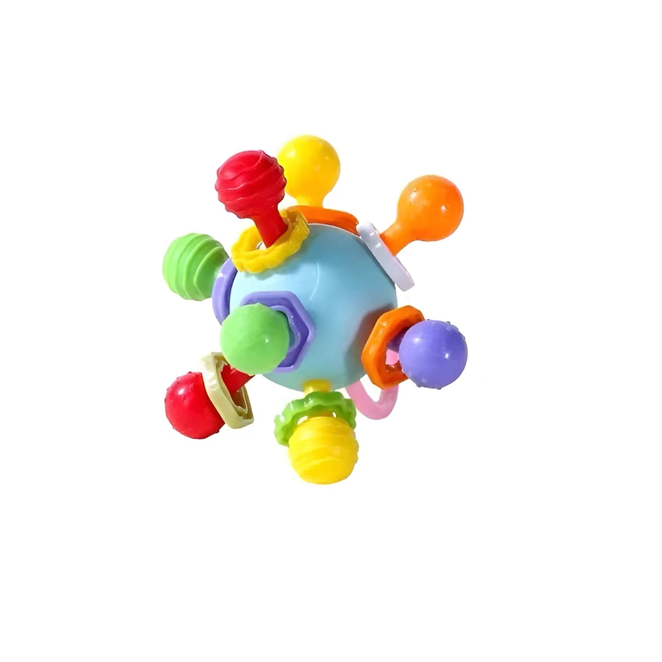 Manhattan Hand Grip Ball – Baby Teether Rattle & Sensory Toy - I YAN