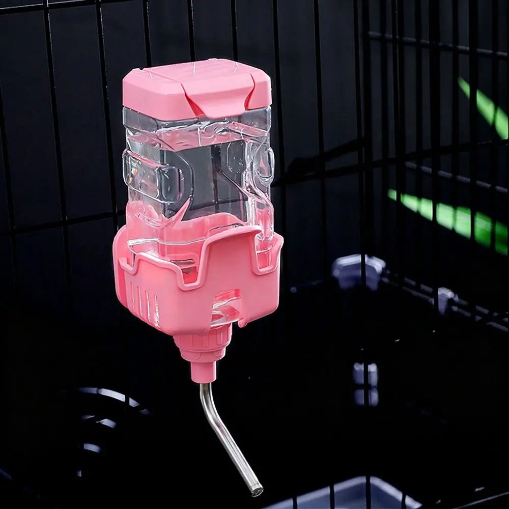 Leak-Proof Hanging Pet Water Dispenser Cage Mounted 750ml Automatic Water Dispenser Automatic Dispenser Animal Water Bottle