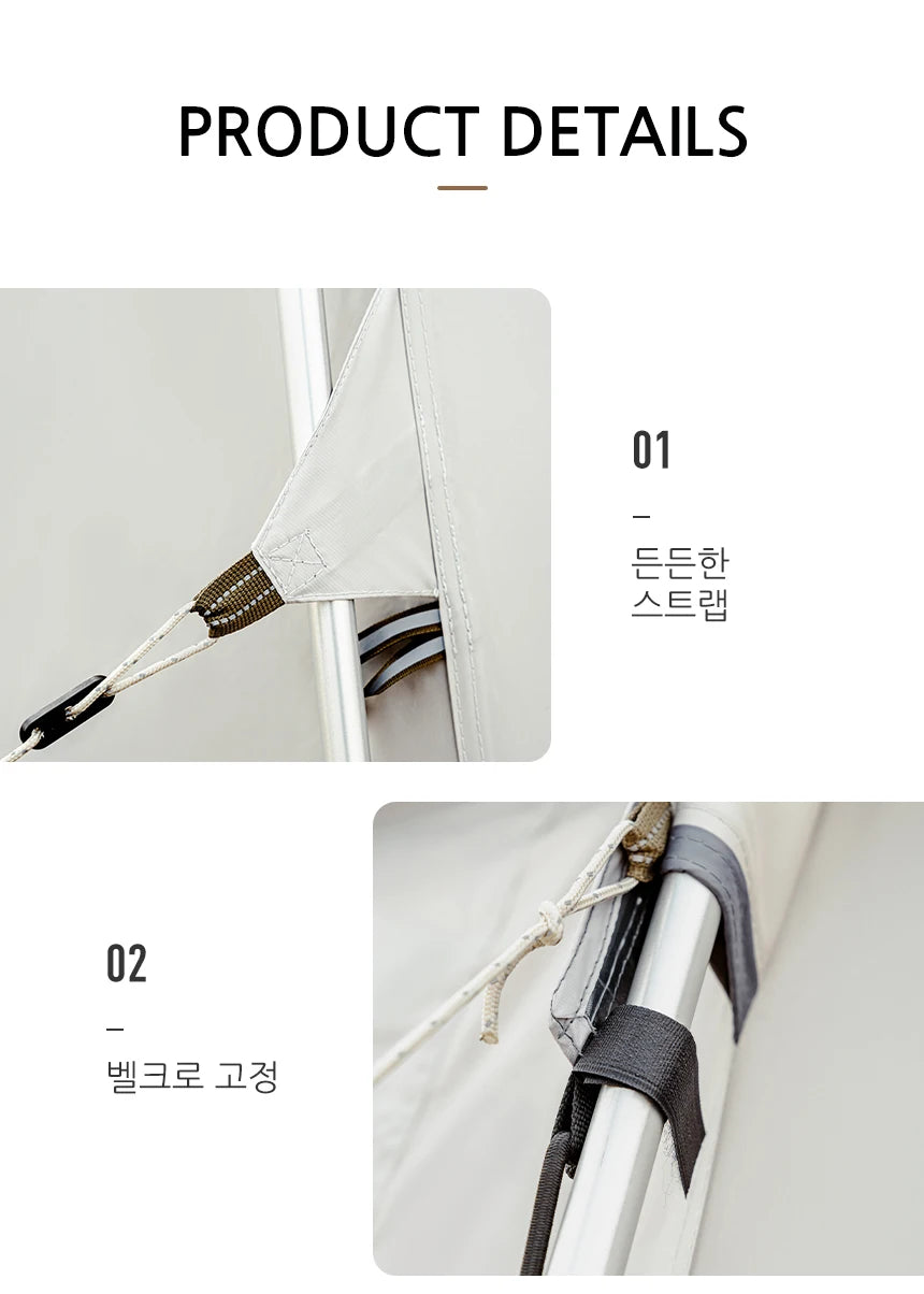 Camping Ls4 Tunnel Tent Living Shell Tent Large Camping Tent Extra Space